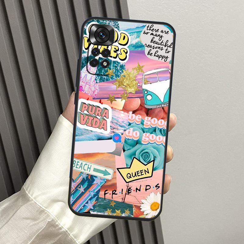 Чехол "Пляжное настроение" для Xiaomi Redmi Note 13 14 Pro 12 11 10 15 Pro Plus Redmi 14C 13C 15C 10C 12C 15 Funda