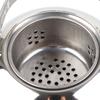 14cm Household Silver Teapot Thickened Stainless Steel Filter Infuser Tea Pot Kettle Maker for