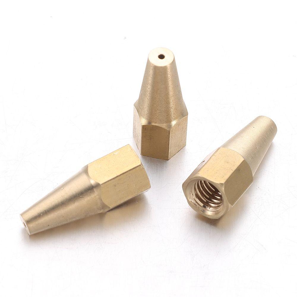 5Pcs/Set Propane Acetylene Gas Brazing Torch Nozzle H01-2 Oxygen Welding New Torch Tip