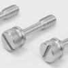 Knurled Slotted Screws - 304 Stainless Steel M3/M4/M5/M6