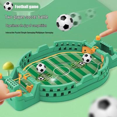 Детская настольная футбольная игра: Интерактивная развивающая игрушка для игры родителей с детьми, возраст 3-6 лет