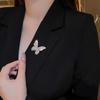 Elegant Temperament Brooch Pins For Women Shiny Butterfly Corsage Wedding Party Jewelry Best Gift