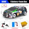 1/28 K969 K989 Радиоуправляемая машина 4WD Внедорожник 2.4G Радиоуправление 30 км/ч Гоночный дрифт-автомобиль