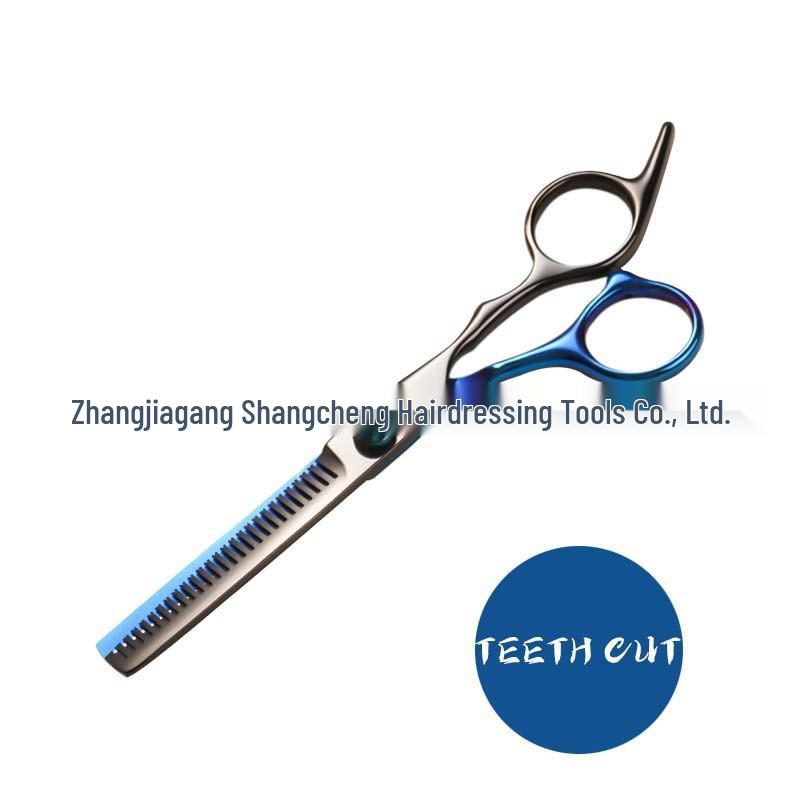 Hairdressing Scissors Set: Stainless Steel Cutting & Thinning Shears for Home Use