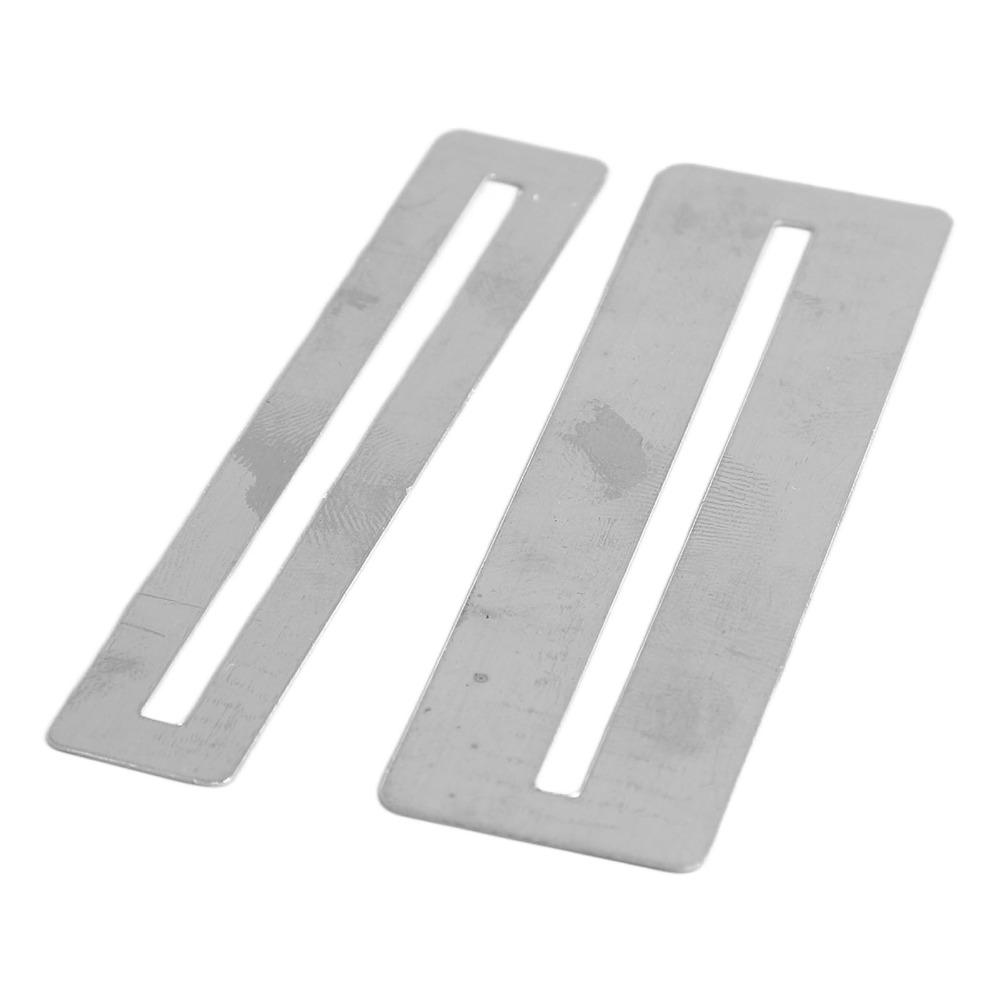 3Sets 7.8cm Size Guitar Fret Guard Silver Color Fret Protector Guitar Fret Polishing