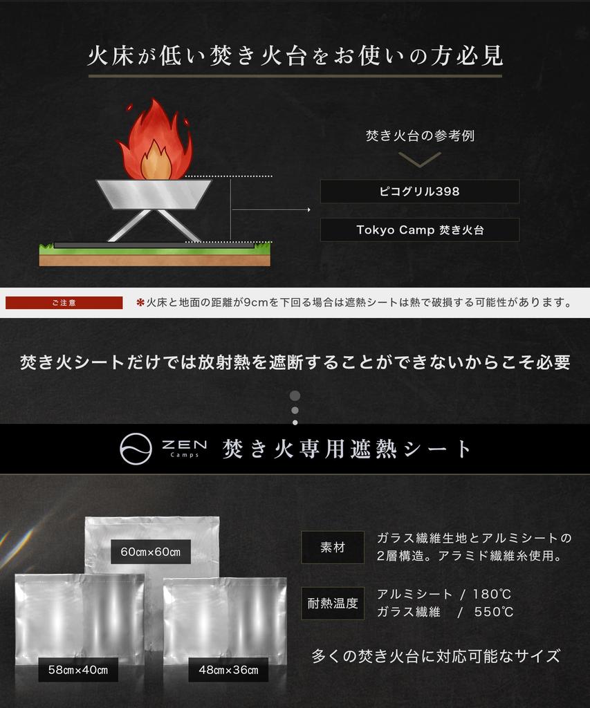 ZEN Camps Огнестойкий теплоотражающий коврик для костра, Алюминиевый материал, Серебристый, Предотвращает выжигание травы (48*36см)