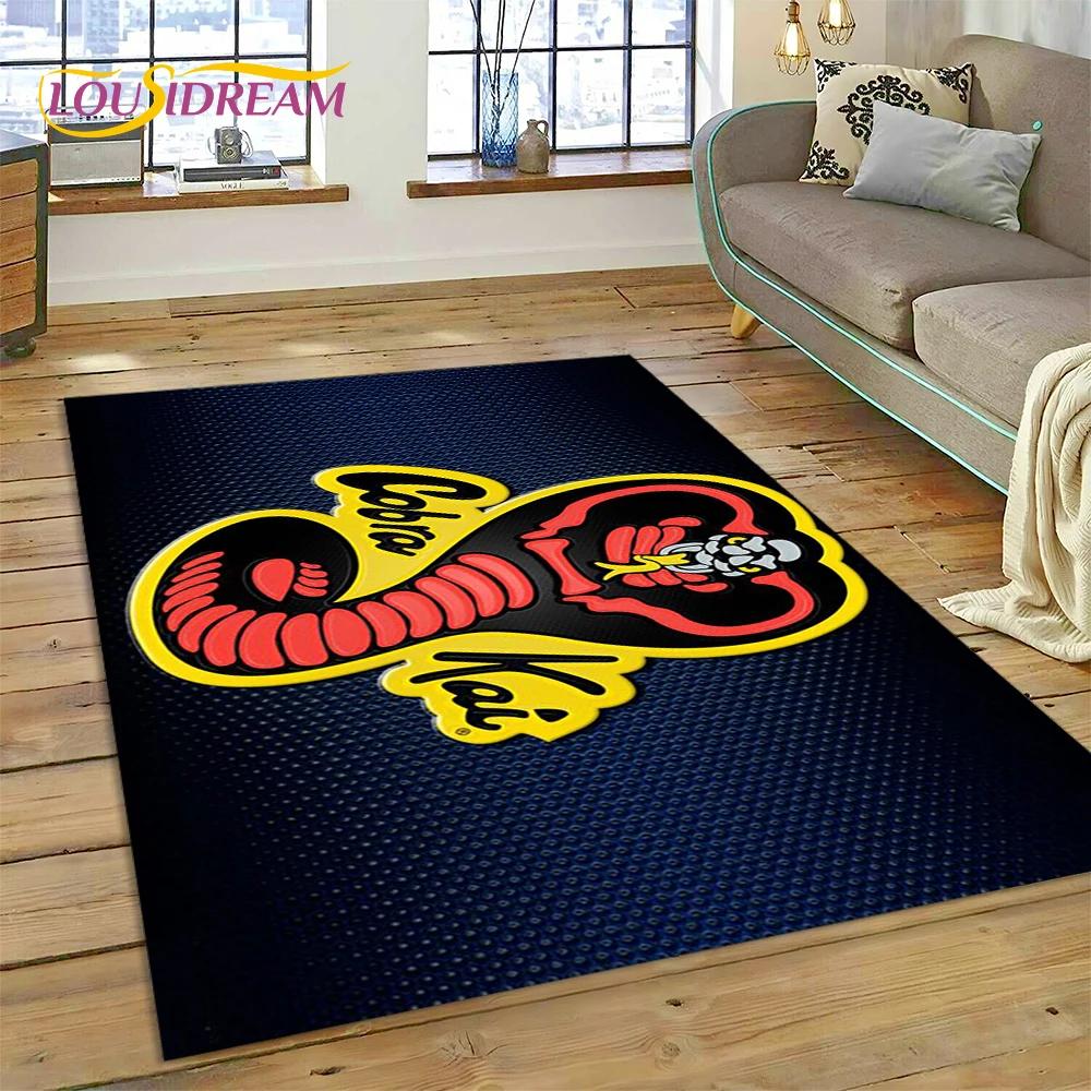 Cobra Kai Classics Телевизионный Ковер Amanda Karate для Спальни Гостиной Домашний Декор Дивана, Игровой Большой Декоративный Коврик для Пола для Детей