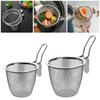 1Pcs Cooking Utensils Hot Pot Strainer Kitchen Tableware Frying Filter Basket Mesh Strainer Spoon
