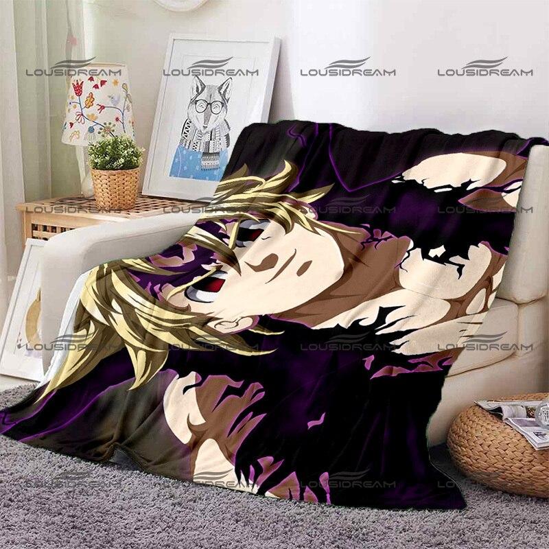 Fashion EVA Queen Thin Blanket Beauty Art Pattern 3D Printing Blanket Flannel Portable Home Travel Office Blanket