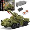 MOULD KING 20031 Technical Tank Building Block Remote Control DANA Self-Propelled Howitzer Model Toys Kids Christmas Gift