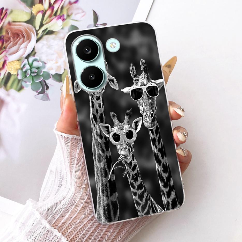 For Xiaomi Poco X8 Pro 5G Case Cute Cat Peacock Painted Cover Soft Slim Phone Case For Xiaomi Poco X8 Pro Max PocoX8 Pro 5G Bags