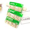 20 Pcs Natural Bamboo Clothes Pins Photo Clips Clothespin DIY Wedding Party Wooden Clip Clips Pegs