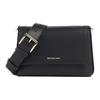 MICHAEL KORS Nessa Leather Shoulder Bag, Crossbody Bag Small Womens Black 30T5G8ZM1L-BLACK