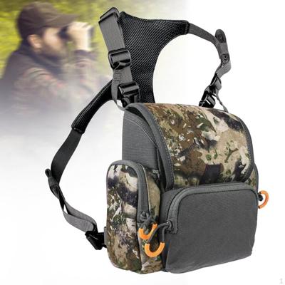 Сумка для переноски бинокля на грудь, регулируемый водонепроницаемый, большой емкости, ударопрочный, портативный