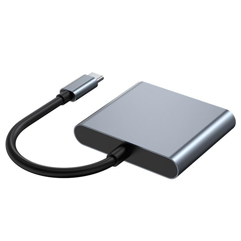 Конвертер USB-C в HDMI 4K для Switch - Адаптер три-в-одном