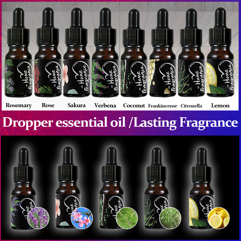 10 мл освежитель воздуха для автомобиля, сменный блок духов, натуральное растительное эфирное масло, аромадиффузор, увлажнитель воздуха, освежитель воздуха с эфирным маслом