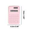 2pcs cute Pocket Calculator Business 8-Digit LED Large Screen Big Button Mini Calculator Student Calculator calculadoras bonitas