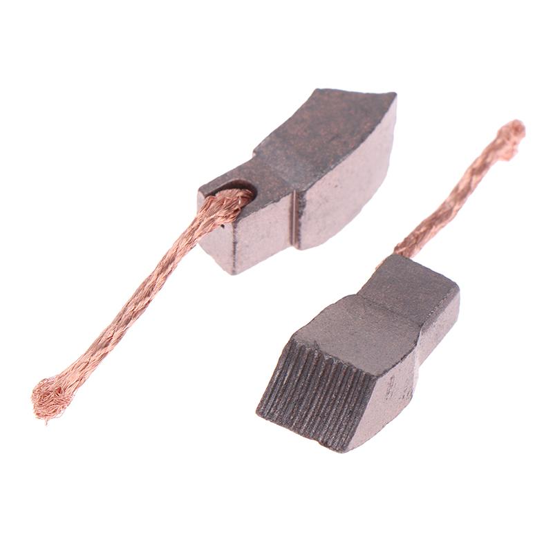 10 шт. Автомобильные щетки вентилятора двигателя угольные щетки автомобильные электронные вентиляторы двигатели постоянного тока 12 В 24 В 48 В постоянного тока