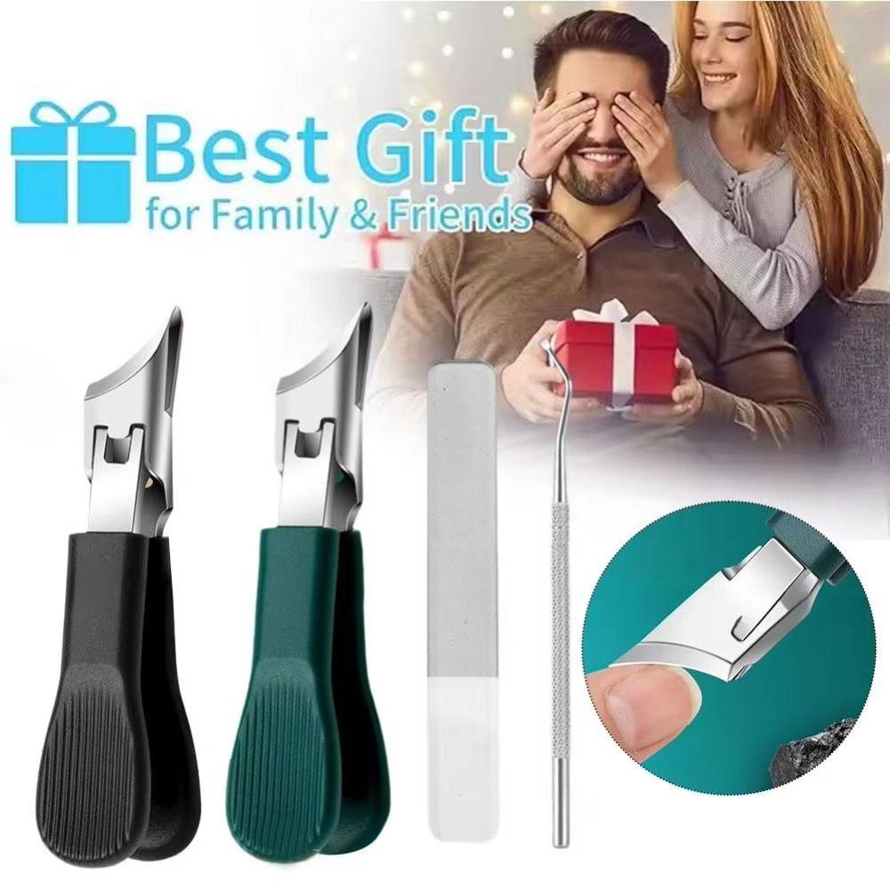 Ножницы для ногтей с косым лезвием и защитой от брызг, клюв орла, новые маникюрные инструменты