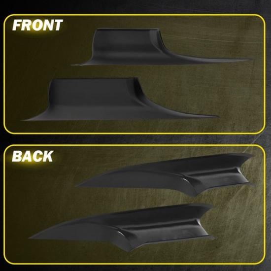 4Pcs Ide Door Interior Panel Pull Handle Cover Trim For BMW F01/F02 2008-2015