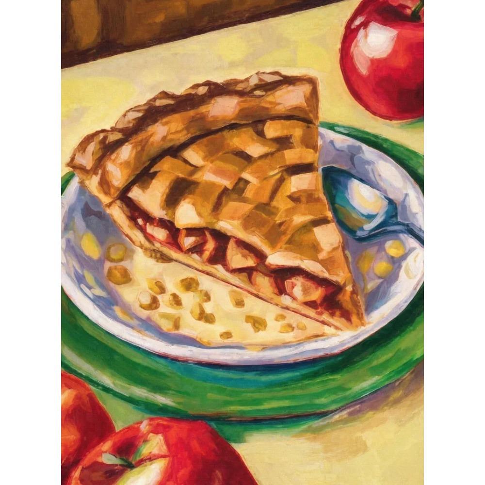 Apple Pumpkin Berry Pie Dessert Chocolate Chip Cupcake Donut Poster Print Wall Art Pictures Canvas Painting Room Home Decor Gift