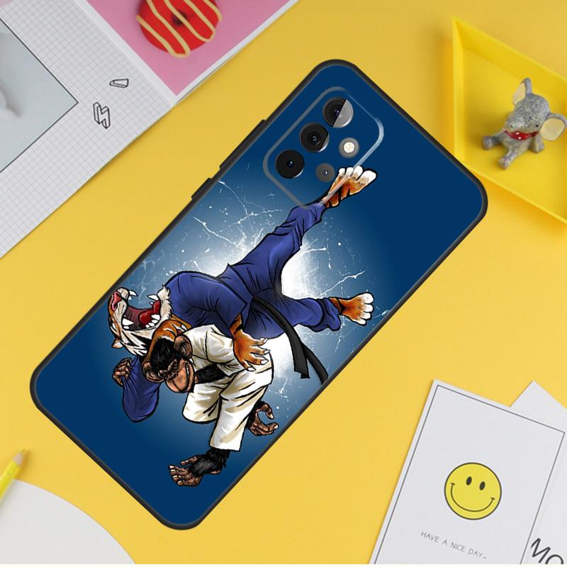 Чехол для дзюдо для Samsung Galaxy A54 A34 A14 A13 A33 A53 A12 A32 A52 A71 A51 A15 A25 A35 A55