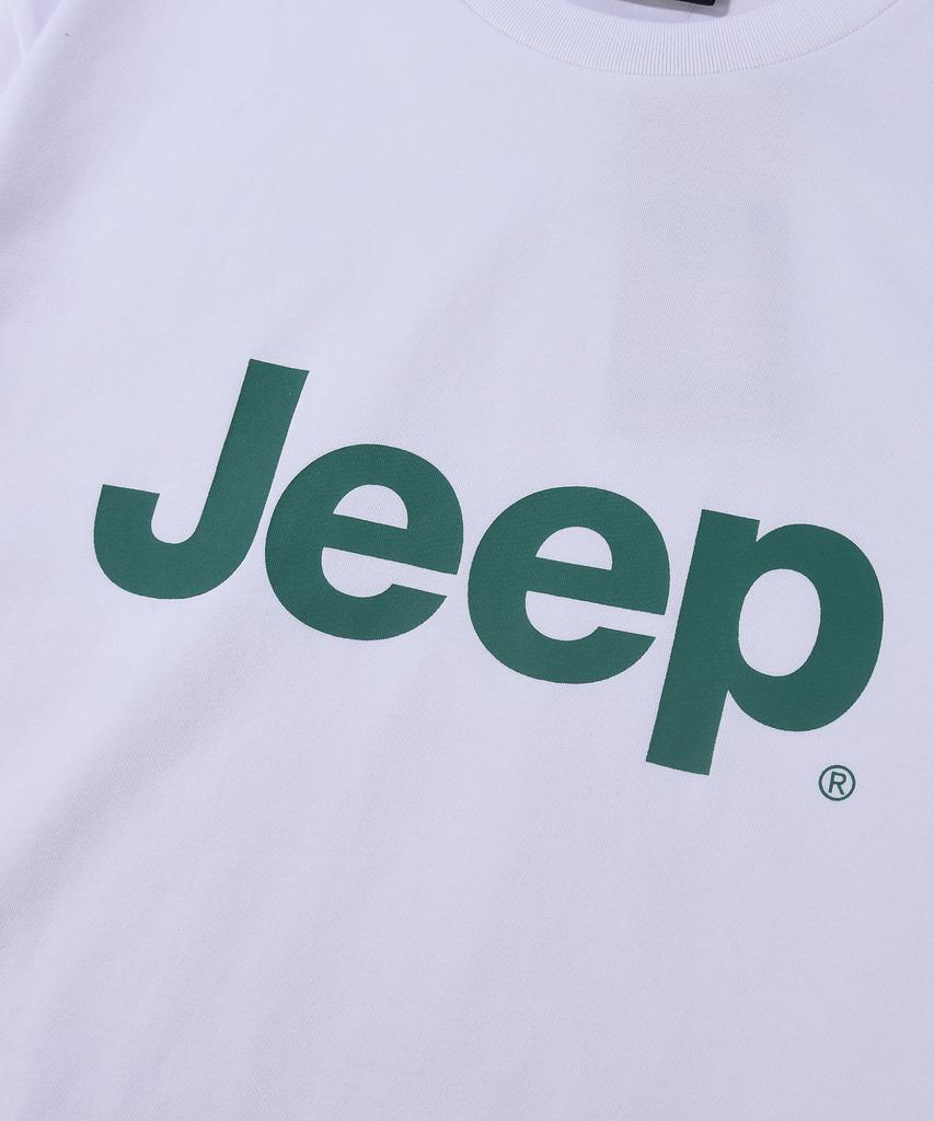 JEEP [190G] Футболка с коротким рукавом и большим логотипом (Jr5Tsu091Ow)