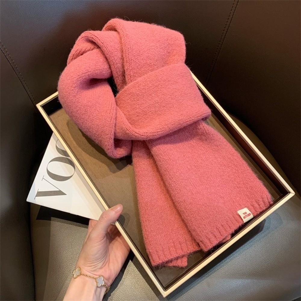 Coldproof Knitted Scarf Windproof Scarves Bib New Neck Wraps Autumn and Winter