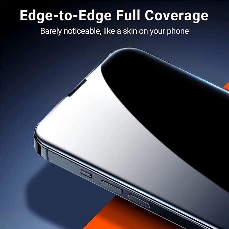 4 шт. закаленное стекло для IPhone 15 14 13 12 11 Pro Max Защитная пленка для экрана для IPhone 12Mini 13Mini 7 8 14 Plus SE X XS XR Стекло