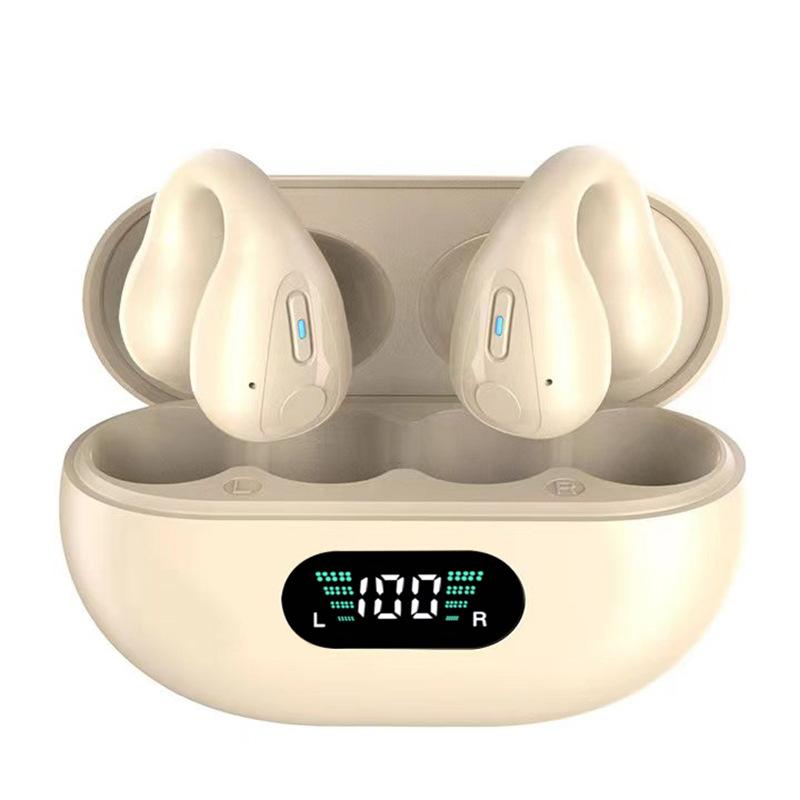 Wireless Bluetooth Headset Hanging Ear -mounted Noise Reduction Earmart Large Electric Ear Clip -type Earphones