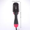 Фен Расческа-стайлер и для объема Выпрямитель для волос Завивка Расческа Ролик Один шаг Электрическая ионная фен-щетка