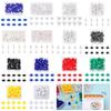 50Pcs Push Pins Decorative Map Pins Cork Notice Board Thumb Tacks for Bulletin Board Fabric Marking Picture Hanging