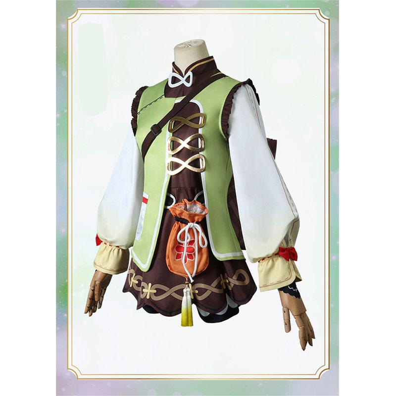 Cosplay Yaoyao Cosplay Kids Child Costume Wig Basket Shoes Full Set Yao Yao Cute Lolita Dress Halloween Costume