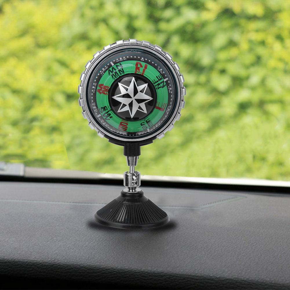 Пластиковый портативный автомобильный компас-шар для украшения автомобиля, навигационные инструменты