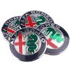 Car Stickers For Alfa Romeo 4pcs/set 56mm Car Wheel Center Hub Stickers 60mm Car Wheel Center Hub Caps Auto Decoration Accessori