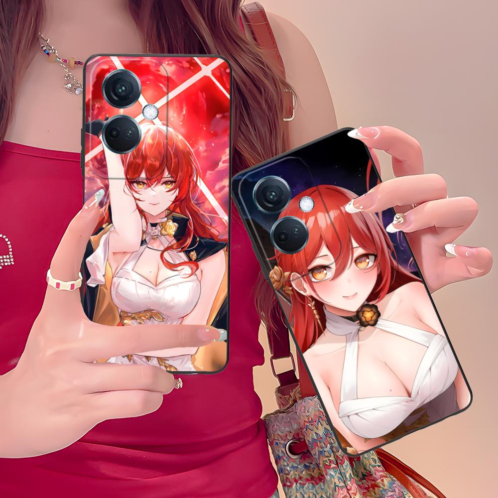 HSR Himeko Матовый ТПУ Чехол для Мобильного Телефона для OPPO Reno 14 13 12 11 10 9 8 7 6 5 F T Pro 5G Цветной Печатный Чехол