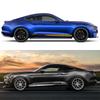 2 шт. виниловые наклейки на боковую дверь автомобиля, украшения для Ford Mustang Coupe GT - Shelby GT500 GT350, аксессуары для автостилизации