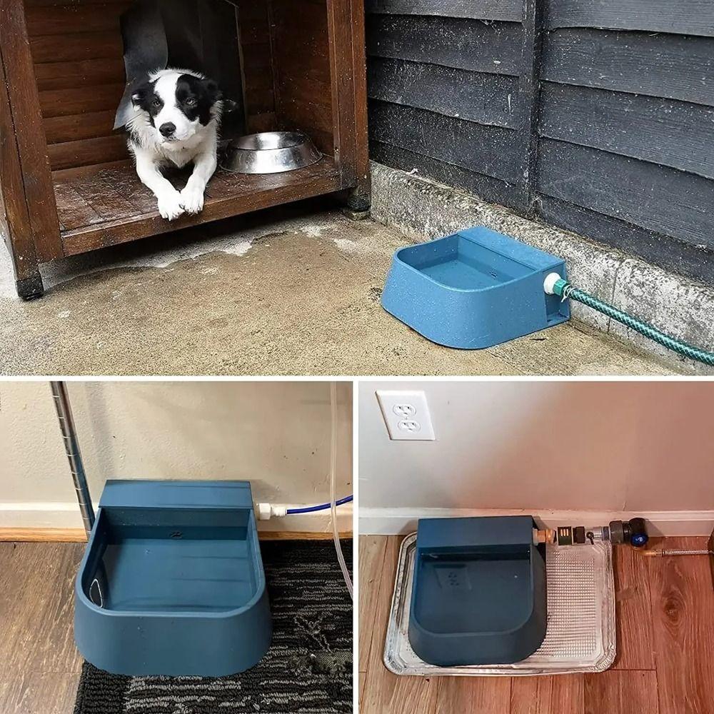 2L Automatic Water Feeder Bowl Auto-Fill Drinker Dog Bowl Pets Reservoir Pet Drinker Bowl Cats