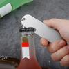 Stainless Steel Bottle Opener with Key Rings Multifunctional Wine Bottle Opener