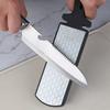 Diamond Knife Sharpener Dual-Sided Sharpening Stone for Kitchen Knives Scissors Multi-Functional Home Tool