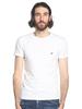 Emporio Armani T-Shirt with Chest Logo, Crew Neck, Short Sleeve, Undershirt [EA111035CC735] (M, White A) [Parallel Import]