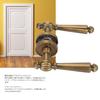 Золотая ручка-замок для двери, бесшумная работа, замок для внутренней спальни с отделкой под старинную бронзу для спален и гостиных