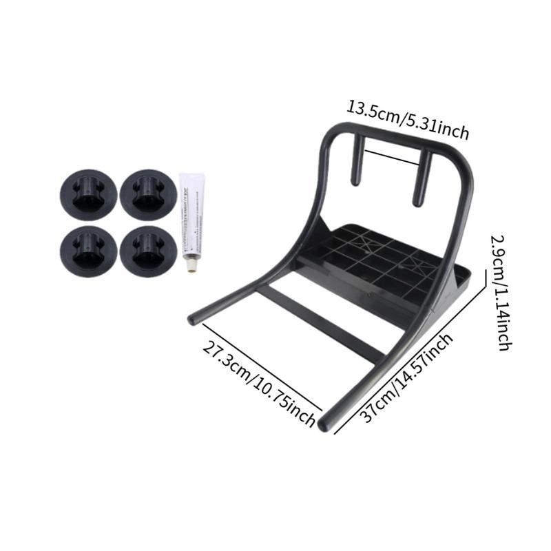 Kayak Motor Bracket Nylon Outboard Stand Inflatable Boat Mount Kit for Fishing Kayak Rubber Dinghy