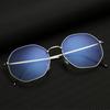 Computer Portable Polygon Eye Protection Metal Glasses Ultra Light Frame Anti-Blue Light Eyeglasses