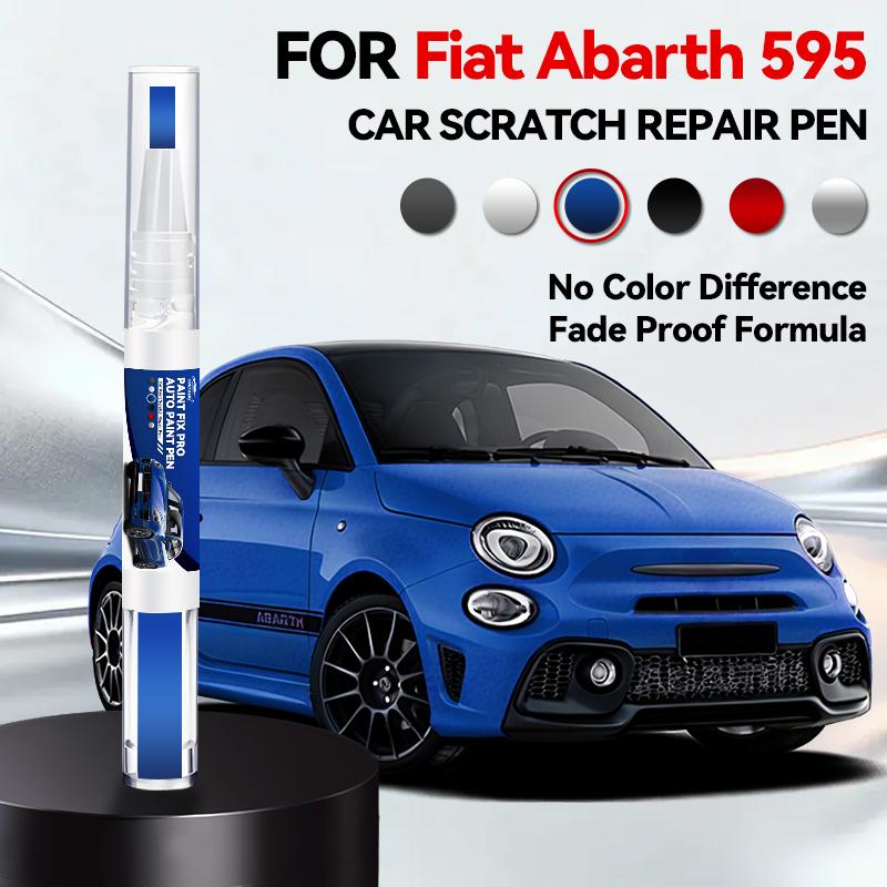 For FIAT Abarth 595 Car Paint Repair Pen Paint Scratch Repair Accessories Abarth Red Black Gara White Modena yellow Matt Grey