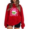 Women's Fashion Casual Print Casual Long Sleeve Round Neck Sweatshirt Top