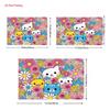 2D Bright Colorful Flower Cat Duck Backdrop Kids Themed Party Photography Background