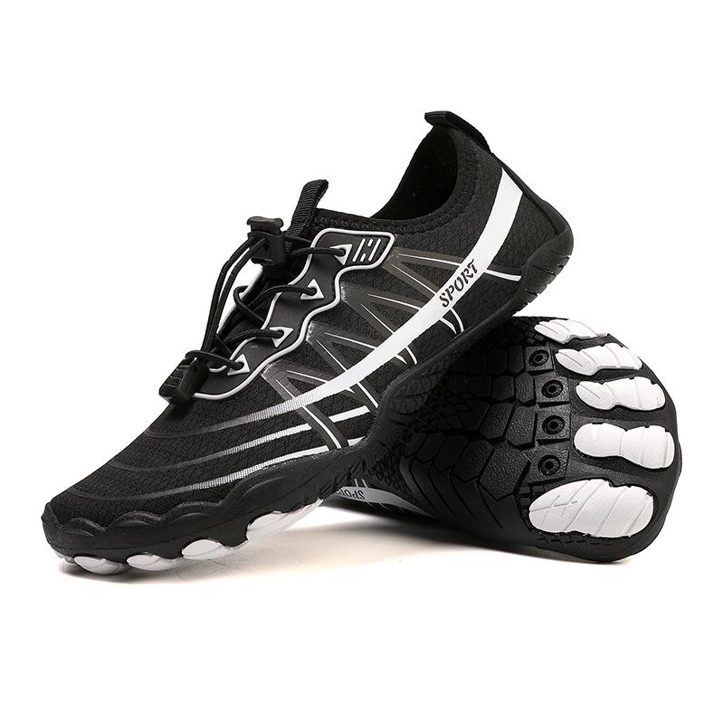 Обувь для плавания Мужская Женская Босиком Пляжная Уличная Фитнес Обувь для плавания Быстросохнущая Для плавания вверх по течению Унисекс Водные виды спорта