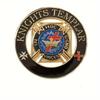 "KNIGHTS TEMPLAR" Lapel Pins Badge Zinc Alloy Men's Business Accessories