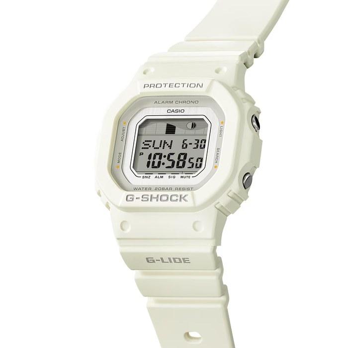 Casio G-Shock G-Lide GLX-S5600-7B 40,5 мм Белые Цифровые Часы
